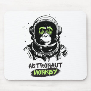 Astronaut Monkey Cool Computer Muismat