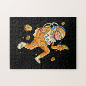 Astronaut Monkey Space Legpuzzel (Horizontaal)