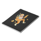 Astronaut Monkey Space Notitieblok (Gedraaid)