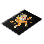 Astronaut Monkey Space Notitieboek (Linkerzijde)