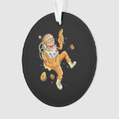 Astronaut Monkey Space Ornament (voorkant)