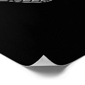 Astronaut Moon Swing Poster (Hoek)