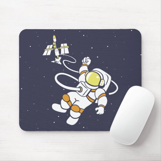 Astronaut Muismat (Met muis)