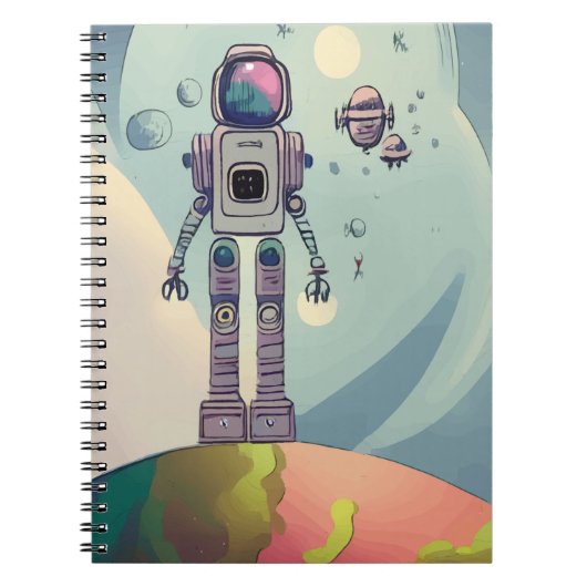 Astronaut  notitieboek (Voorkant)