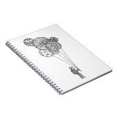 astronaut notitieboek (Rechterzijde)