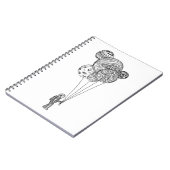 astronaut notitieboek (Linkerzijde)