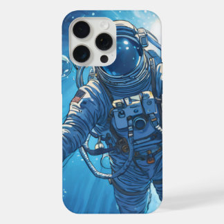Astronaut onder water iPhone 15 pro max hoesje