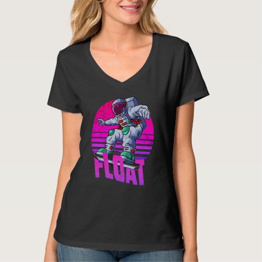astronaut Onewheel eskate Float owner onewheel 2 T-shirt (Voorkant)