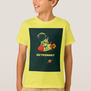 Astronaut ontwerp T-shirt voor jongens 