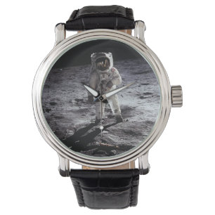 Astronaut op de maan horloge
