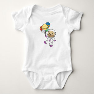 Astronaut Otter Space Planet Romper