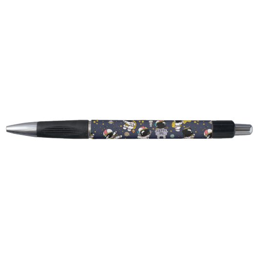 Astronaut Outer Space Cartoon Pen (Voorkant)