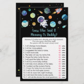 Astronaut Outer Space Raad, die zei dat het speeld (Voorkant / Achterkant)