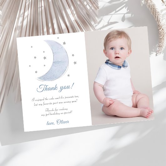 Astronaut Outer Space Verjaardag Dank Je Kaart