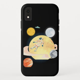 Astronaut phone  iPhone XR hoesje