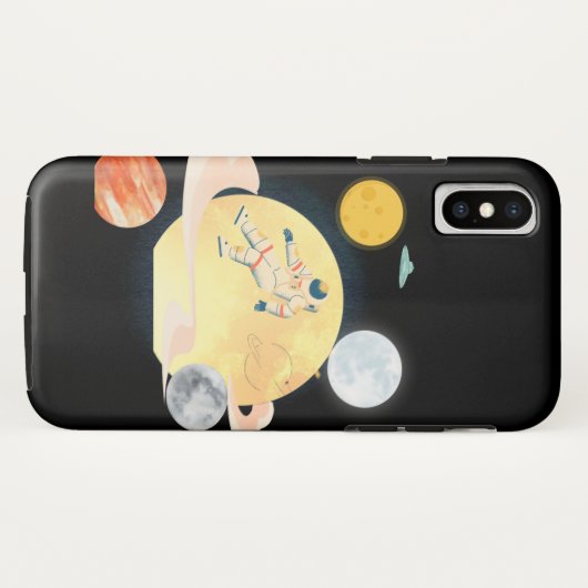 Astronaut phone Case-Mate iPhone case (Achterkant (horizontaal))