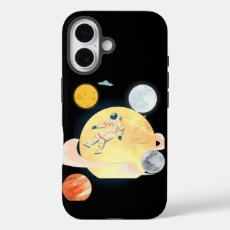Astronaut phone  iPhone 16 hoesje