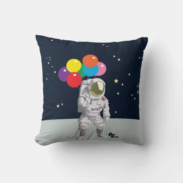 Astronaut Pillow Kussen (Voorkant)