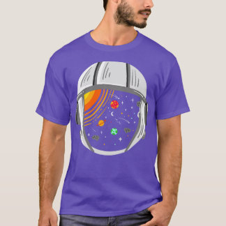 Astronaut Planeten Buitenruimte T-shirt