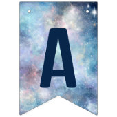 Astronaut & Planètes Bonne bannière de mise à l'ea (Troisième drapeau)