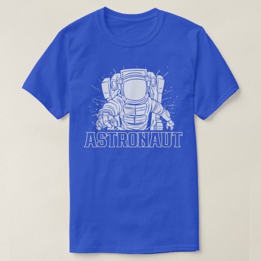 Astronaut Planètes Rocket Astronomy Space T-shirt (Design devant)