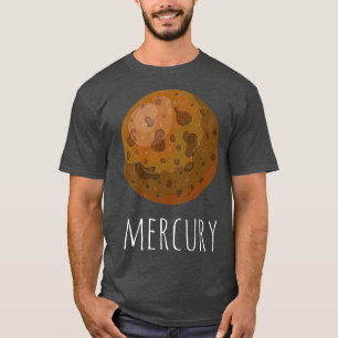 Astronaut Planets Solar System, Space Lovers Mercu T-shirt