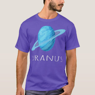 Astronaut Planets Solar System, Space Lovers Uranu T-shirt