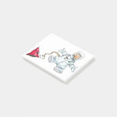 astronaut post-it® notes (Schuin)