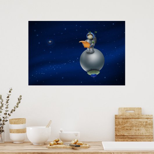 Astronaut Poster (Keuken)