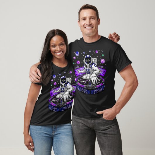 Astronaut Psychedelic Music DJ Psytrance Techno T-shirt (Unisex)