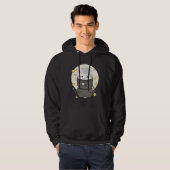 Astronaut Rabbit Space Easter Day Bunny Hoodie (Voorkant volledig)