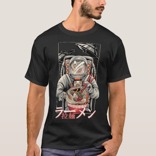 Astronaut Ramen T-Shirt (Voorkant)