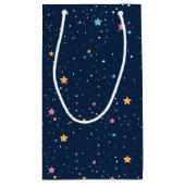 Astronaut Rocket Buitenruimte 1ste verjaardag Klein Cadeauzakje (Achterkant)