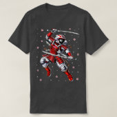 Astronaut Samurai Warrior T-shirt (Design voorkant)
