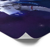 Astronaut saturn poster (Hoek)