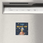 👨 🚀 Astronaut schattig Ruimtethema Aangepaste fo Magneet (Insitu (Vaatwasser))