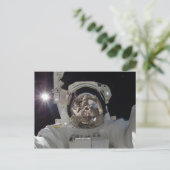 Astronaut selfie II Briefkaart (Staand voorkant)
