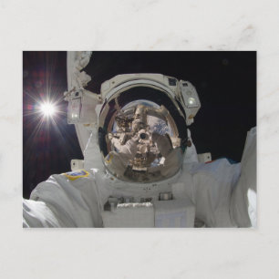 Astronaut selfie II Briefkaart