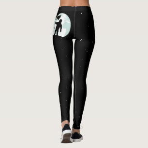 Astronaut Silhouette Leggings