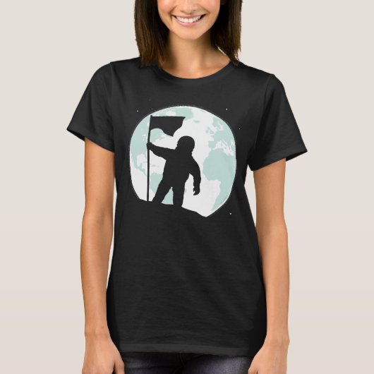 Astronaut Silhouette T-shirt (Voorkant)