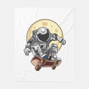 Astronaut Skate Fleece Deken