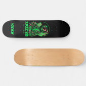 Astronaut Skater Illustration Skateboard (Horizontaal)