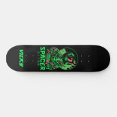 Astronaut Skater Illustration Skateboard (Horizontaal)
