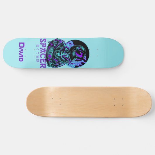 Astronaut Skater Skateboard (Horizontaal)