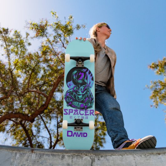 Astronaut Skater Skateboard (Buiten 1)