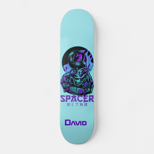 Astronaut Skater Skateboard (Voorkant)