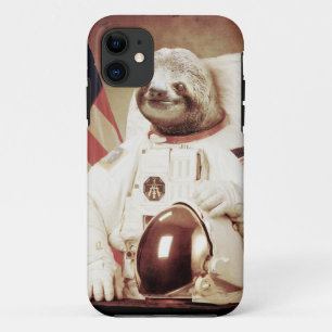 Astronaut Sloth iPhone 11 Hoesje