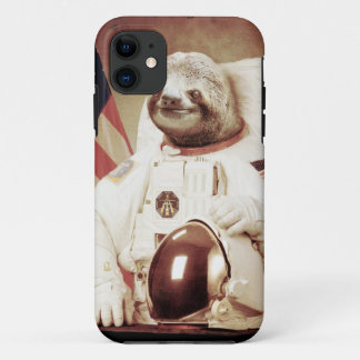 Astronaut Sloth iPhone 11 Hoesje