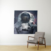 Astronaut sloth koala wandkleed (In situ)
