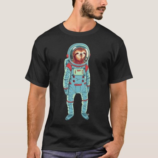 Astronaut Sloth T-shirt (Voorkant)